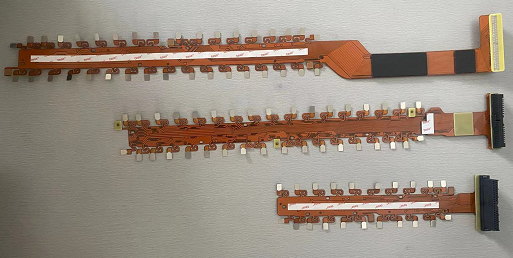 Single/double-sided onboard battery harness board